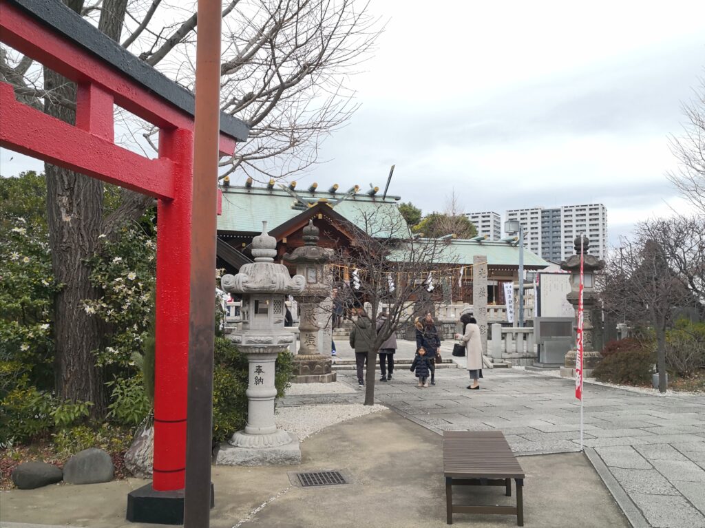 神社境内｜2025年1月3日